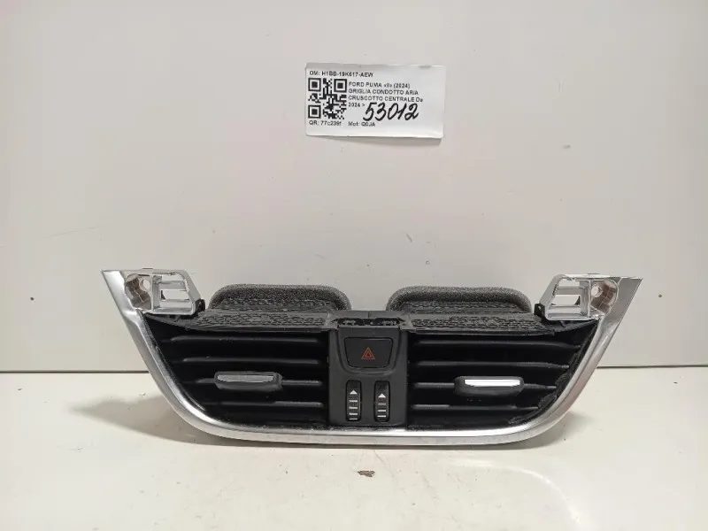 Griglia Condotto ARIA Cruscotto Centrale H1BB-19K617-AEW Ford PUMA II 2024