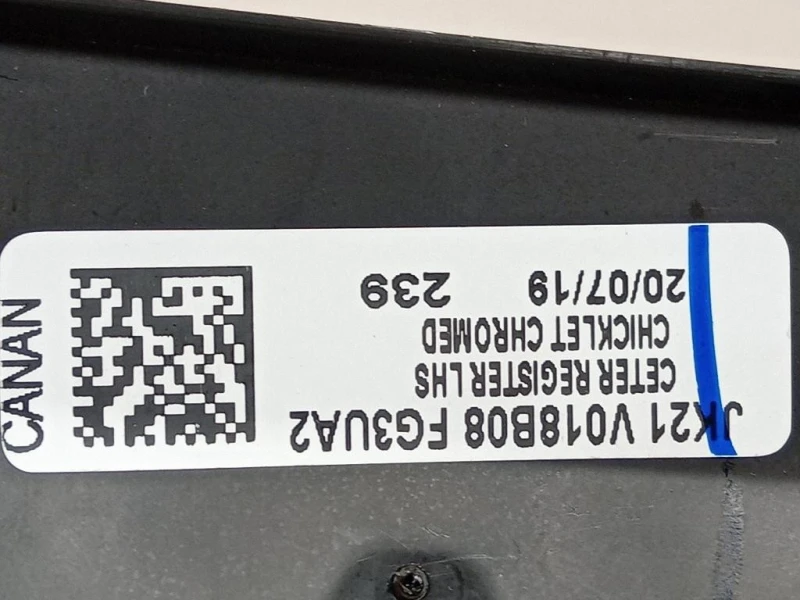 Griglia Condotto ARIA Cruscotto Centrale JK21V0018B08JK21V0018B09 Ford Transit Custom I 2013