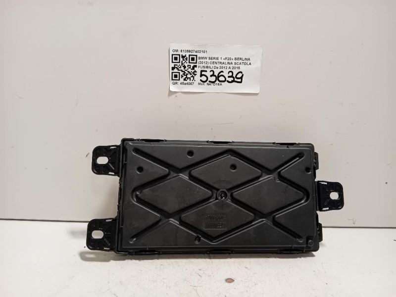 Centralina Scatola Fusibili 6135927402101 Bmw Serie 1 F20 Berlina 2012