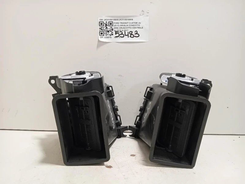 Griglia Condotto ARIA Cruscotto Centrale JK21V0018B08JK21V0018B09 Ford Transit Custom I 2013
