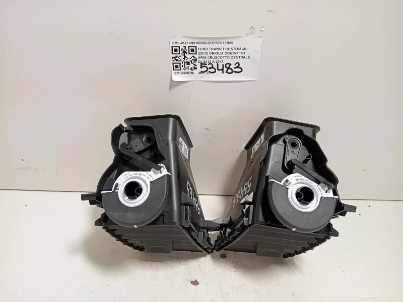Griglia Condotto ARIA Cruscotto Centrale JK21V0018B08JK21V0018B09 Ford Transit Custom I 2013