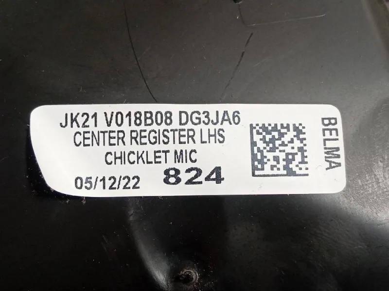 Griglia Condotto ARIA Cruscotto Centrale JK21V018B08JK21V018B09 Ford Transit Custom I 2013