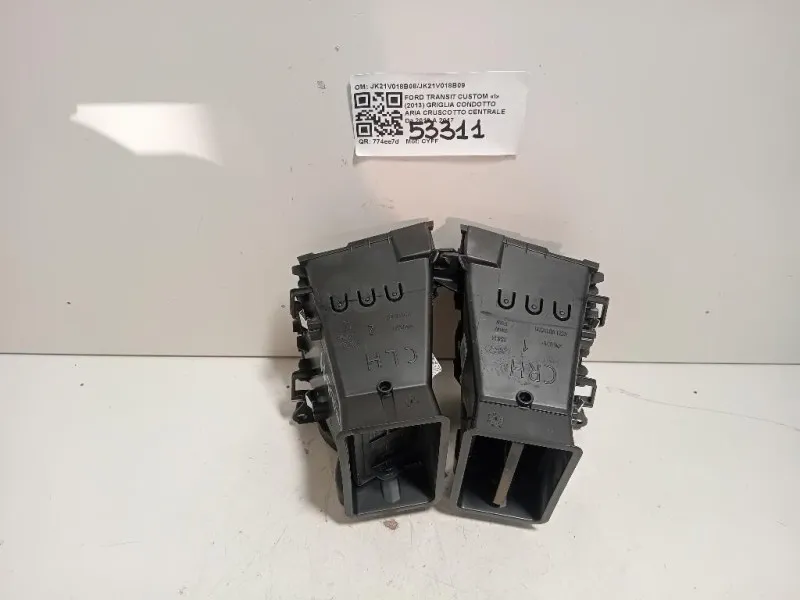 Griglia Condotto ARIA Cruscotto Centrale JK21V018B08JK21V018B09 Ford Transit Custom I 2013