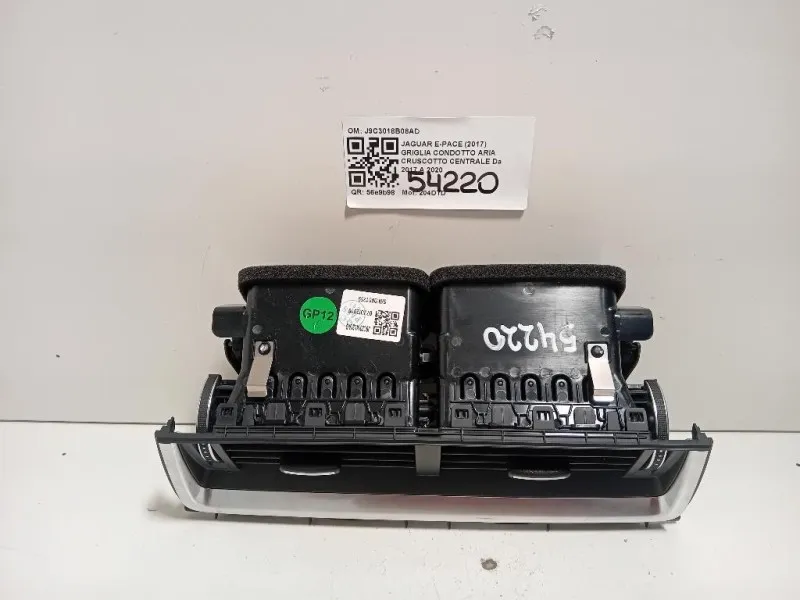 Griglia Condotto ARIA Cruscotto Centrale J9C3018B08AD Jaguar E-pace 2017