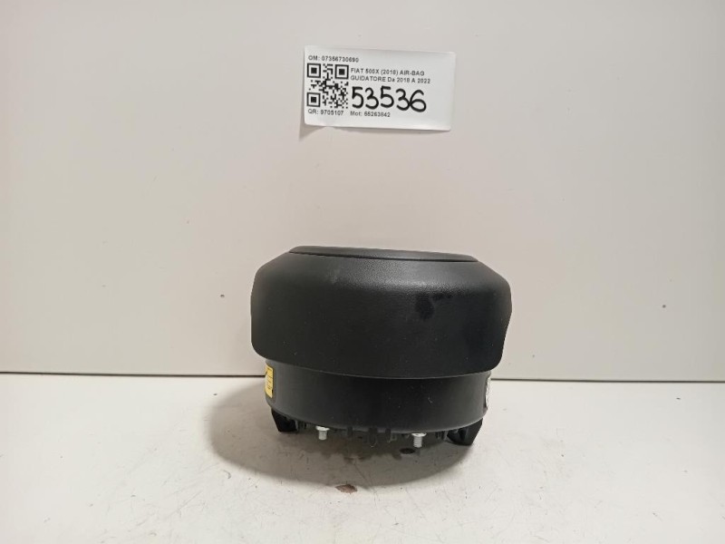 Air-bag Guidatore 07356730690 Fiat 500X 2018