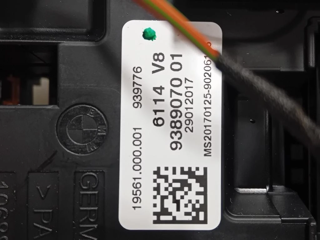 Centralina Scatola Fusibili 938907001 Bmw Serie 1 F20 Berlina 2015