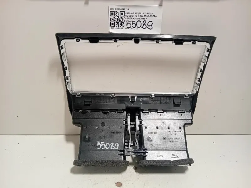 Griglia Condotto ARIA Cruscotto Centrale GX73014L21A Jaguar XE 2015