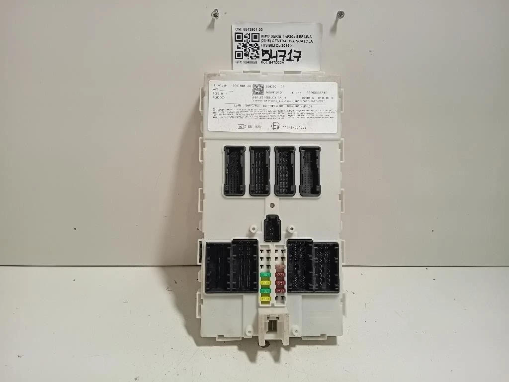 Centralina Scatola Fusibili 6843901-02 Bmw Serie 1 F20 Berlina 2015
