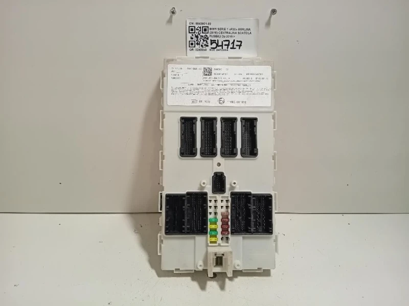 Centralina Scatola Fusibili 6843901-02 Bmw Serie 1 F20 Berlina 2015
