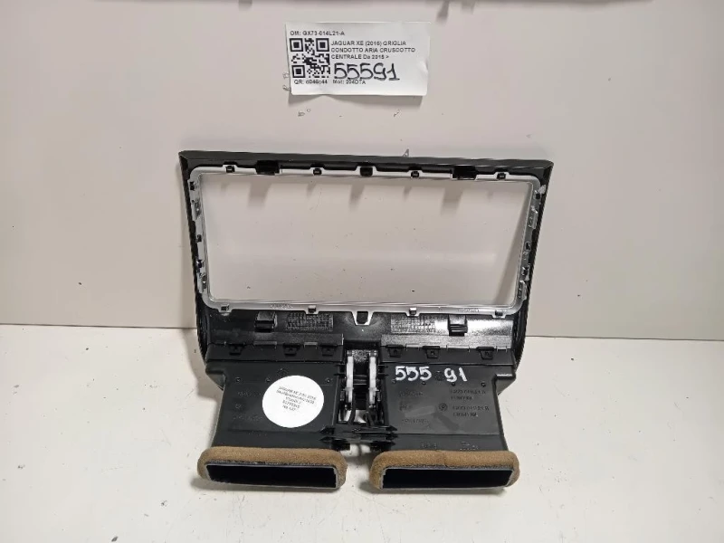 Griglia Condotto ARIA Cruscotto Centrale GX73-014L21-A Jaguar XE 2015