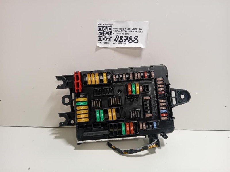 Centralina Scatola Fusibili 938907001 Bmw Serie 1 F20 Berlina 2015