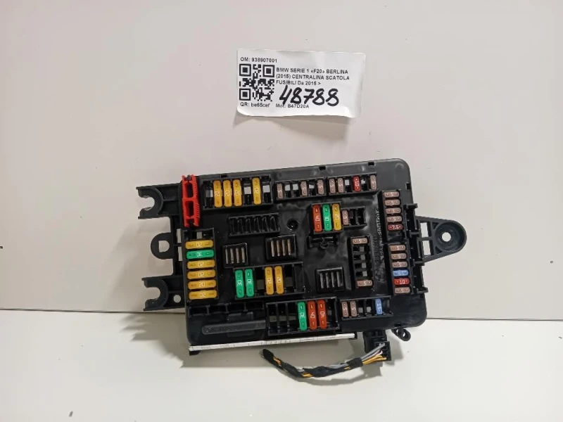 Centralina Scatola Fusibili 938907001 Bmw Serie 1 F20 Berlina 2015