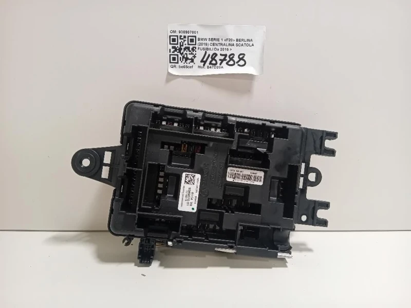 Centralina Scatola Fusibili 938907001 Bmw Serie 1 F20 Berlina 2015