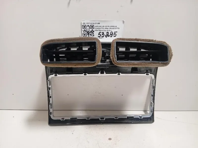 Griglia Condotto ARIA Cruscotto Centrale GX73-014L21-BB Jaguar XE 2015