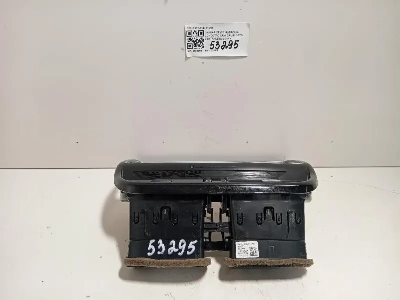 Griglia Condotto ARIA Cruscotto Centrale GX73-014L21-BB Jaguar XE 2015