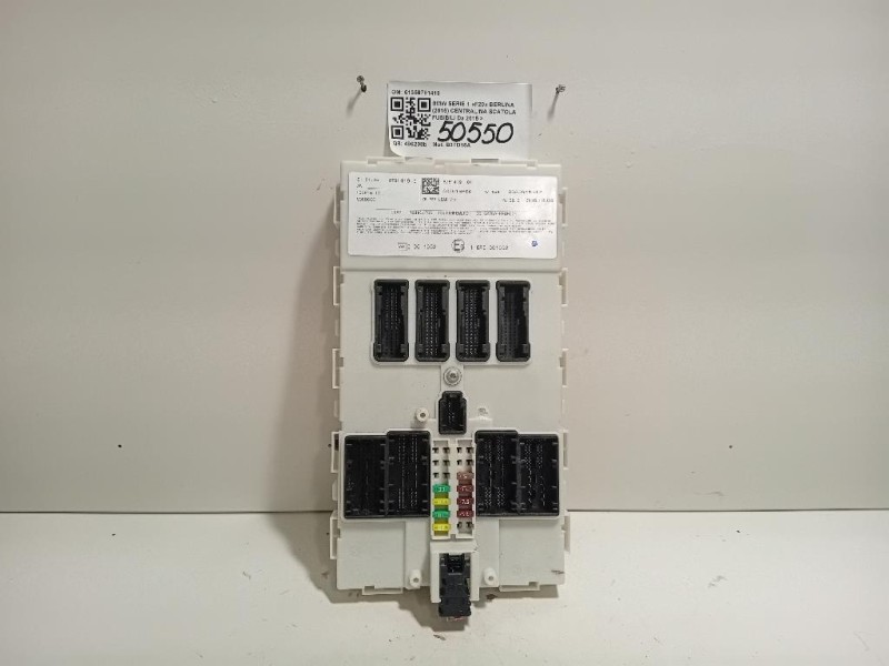 Centralina Scatola Fusibili 61358781419 Bmw Serie 1 F20 Berlina 2015