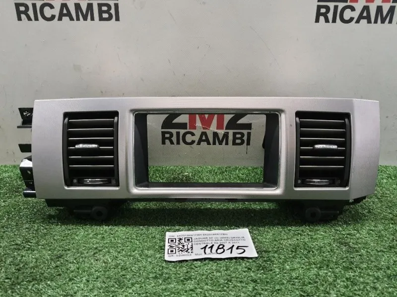 Griglia Condotto ARIA Cruscotto Centrale 8X2319K617AH 8X2319K617BH Jaguar XF I 2008