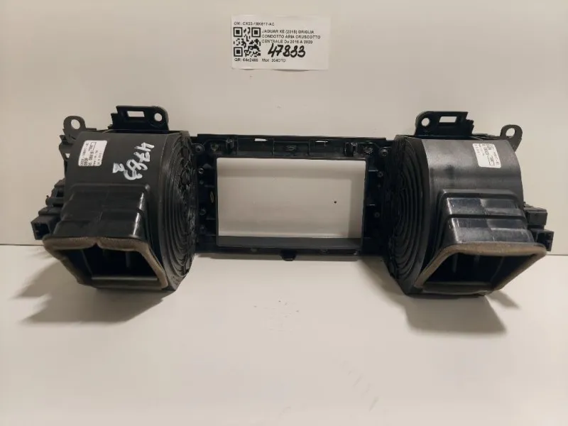 Griglia Condotto ARIA Cruscotto Centrale CX23-19K617-AC Jaguar XF I 2011