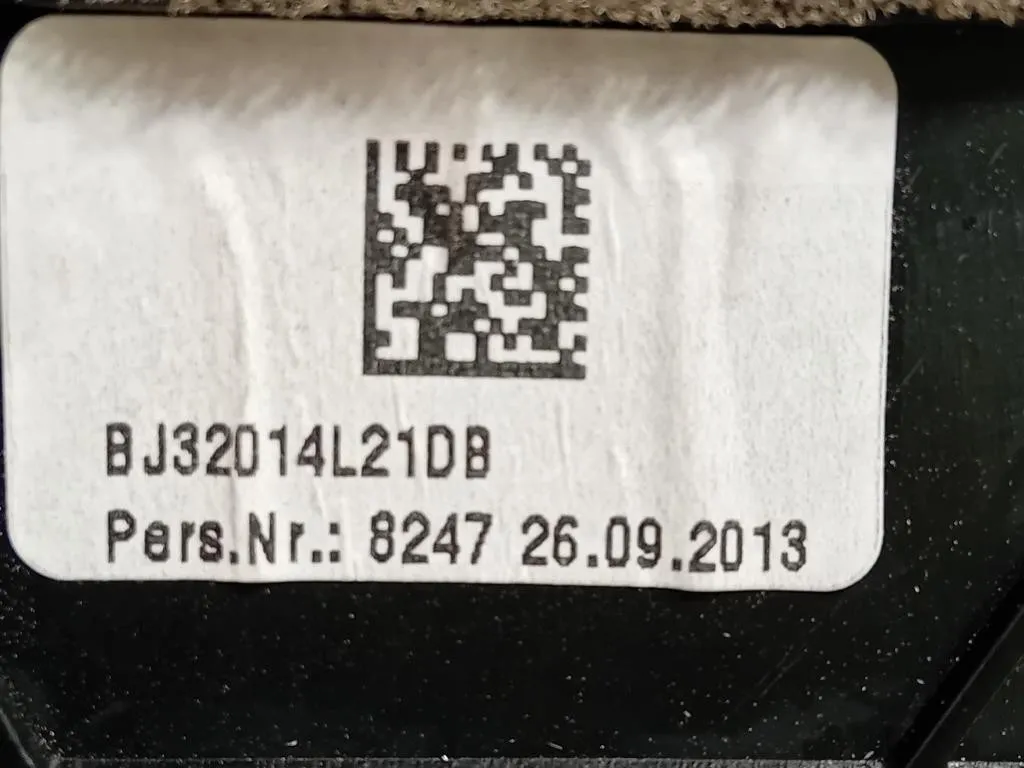 Griglia Condotto ARIA Cruscotto Centrale BJ32-014L21-DB Land Rover Range Rover Evoque I 2011