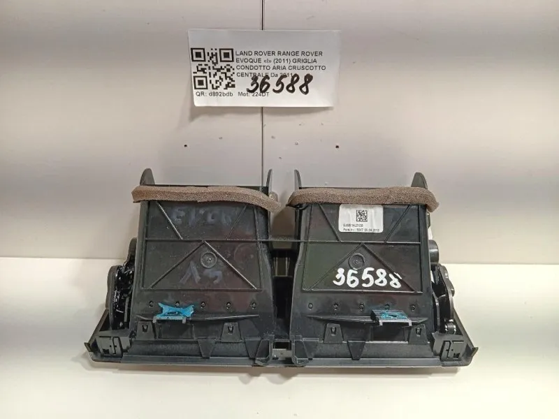 Griglia Condotto ARIA Cruscotto Centrale BJ32-014L21-DB Land Rover Range Rover Evoque I 2011