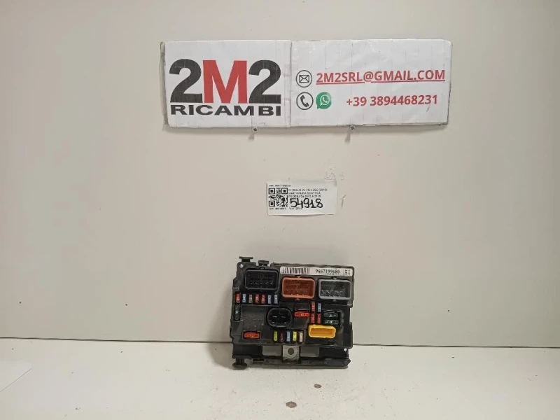 Centralina Scatola Fusibili 9667199680 Citroen C3 Picasso 2013