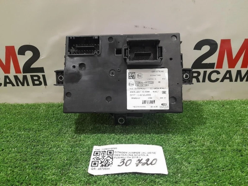 Centralina Scatola Fusibili 1389975080 Citroen Jumper III 2014