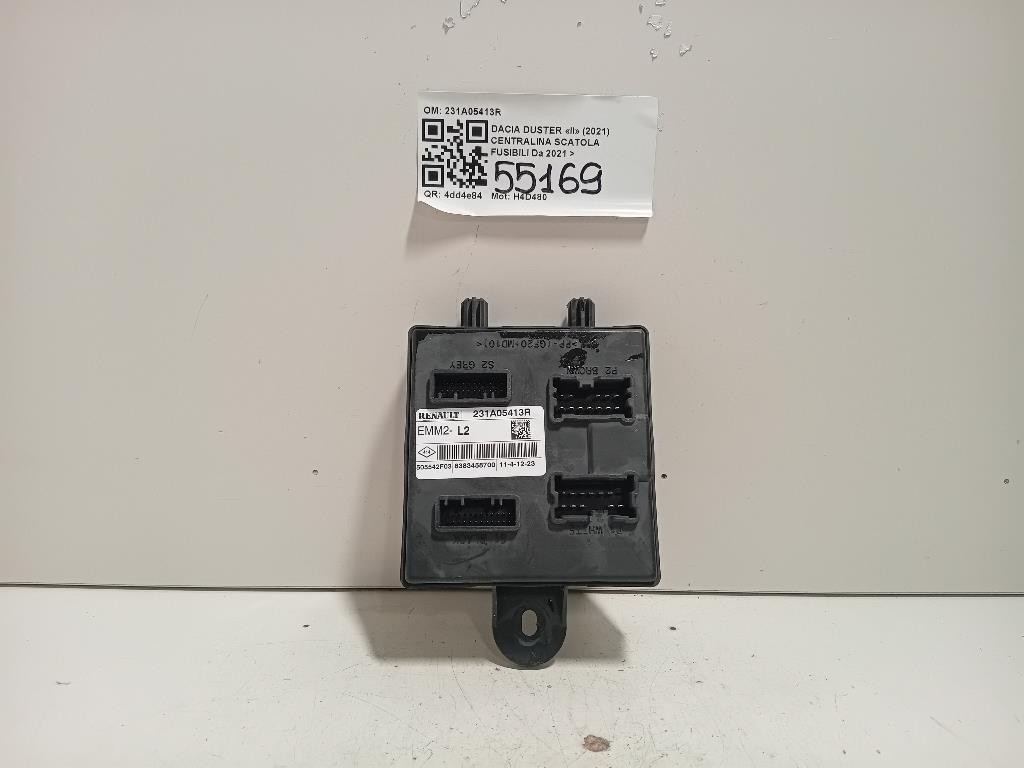 Centralina Scatola Fusibili 231A05413R Dacia Duster II 2021