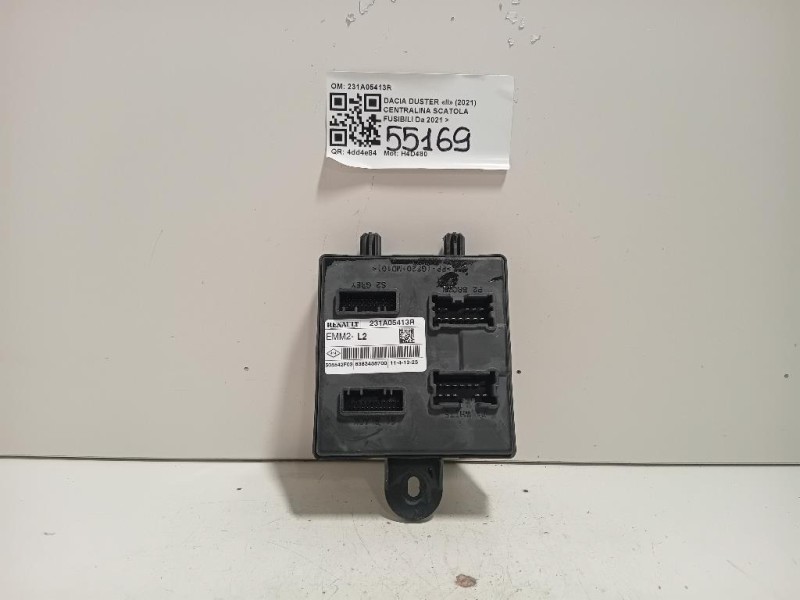 Centralina Scatola Fusibili 231A05413R Dacia Duster II 2021