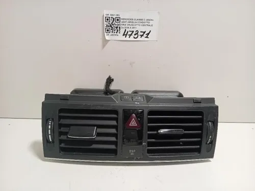 Griglia Condotto ARIA Cruscotto Centrale 5931-002 Mercedes Classe C W204 2007