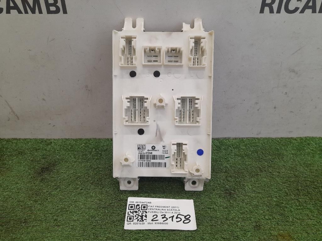 Centralina Scatola Fusibili 68154472AB Fiat Freemont 2011