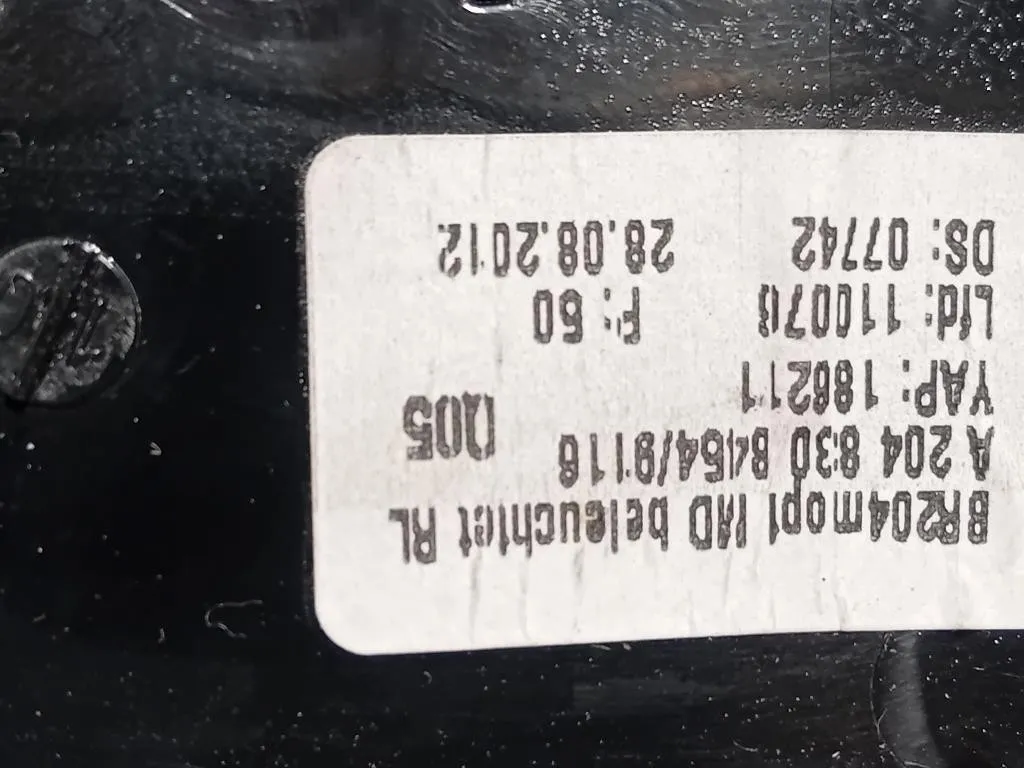 Griglia Condotto ARIA Cruscotto Centrale A2048308454 Mercedes Classe C W204 2011
