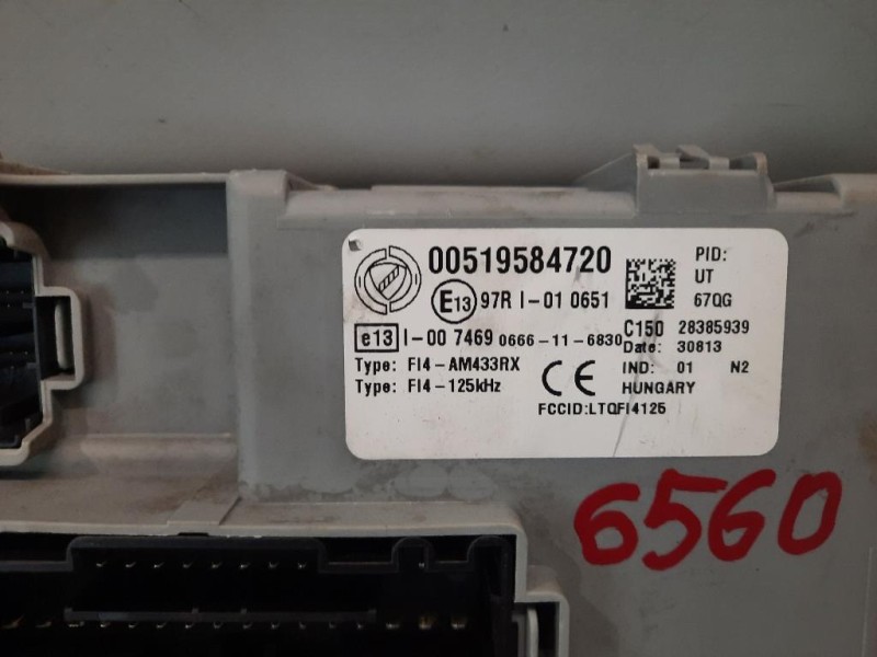 Centralina Scatola Fusibili 519584720 CENTRALINA Fiat Panda III 2012