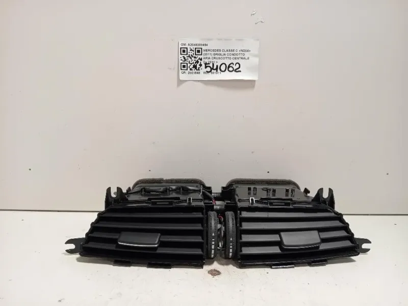 Griglia Condotto ARIA Cruscotto Centrale A2048308454 Mercedes Classe C W204 2011