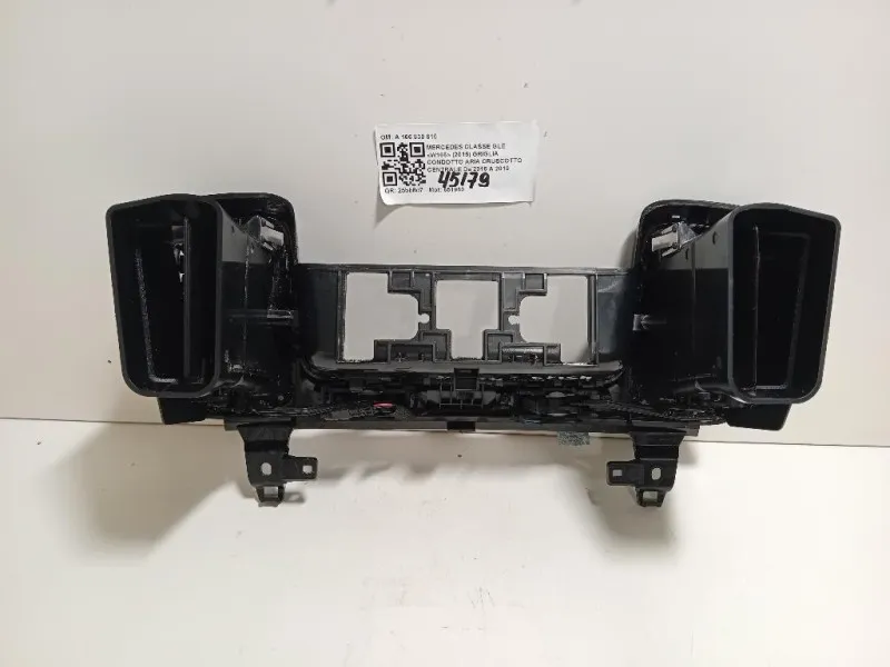 Griglia Condotto ARIA Cruscotto Centrale A 166 830 610 Mercedes Classe GLE W166 2015