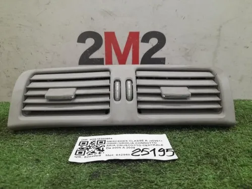Griglia Condotto ARIA Cruscotto Centrale A2518300554 Mercedes Classe R W251 2006