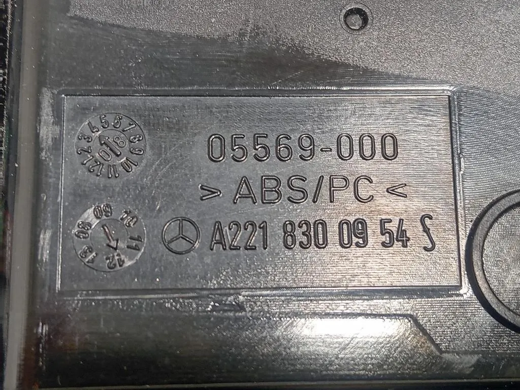 Griglia Condotto ARIA Cruscotto Centrale A2218300954 Mercedes Classe S W221 2006