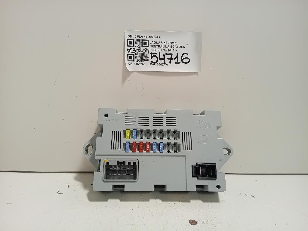 Centralina Scatola Fusibili CPLA-14Q073-AA Jaguar XE 2015