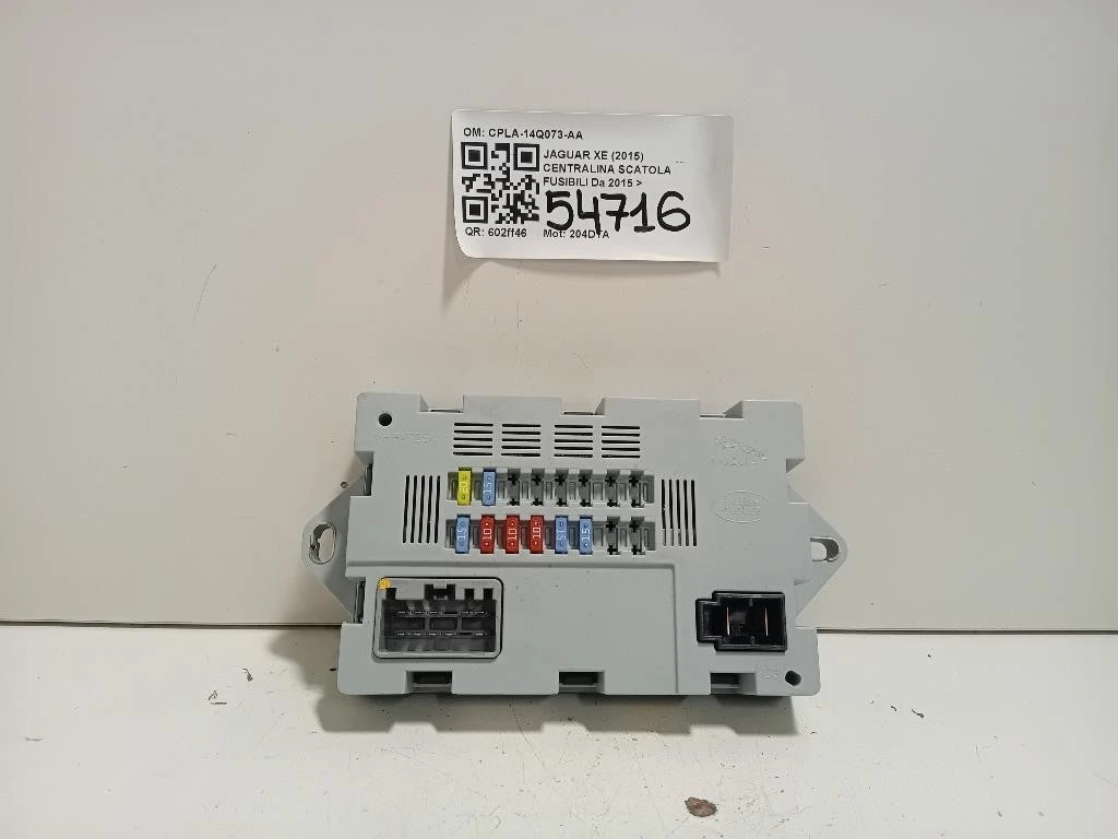 Centralina Scatola Fusibili CPLA-14Q073-AA Jaguar XE 2015
