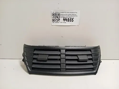 Griglia Condotto ARIA Cruscotto Centrale GRIGLIA CONDOTTO ARIA CRUSCOTTO CENTRALE Nissan PIXO 2009
