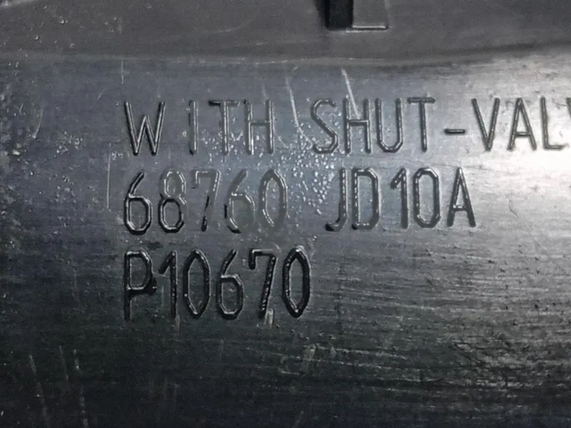 Griglia Condotto ARIA Cruscotto Centrale 68760-JD10A SX+DX Nissan Qashqai I 2007