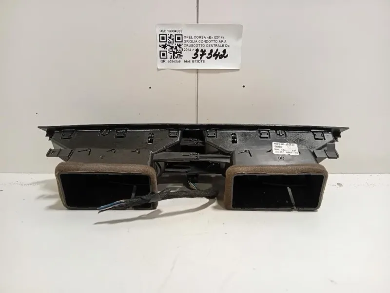 Griglia Condotto ARIA Cruscotto Centrale 13384933 Opel Corsa E 2014