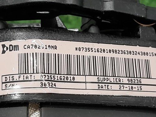 Air-bag Guidatore AIRBAG VOLANTE 7355162010 Fiat Grande Punto 2006