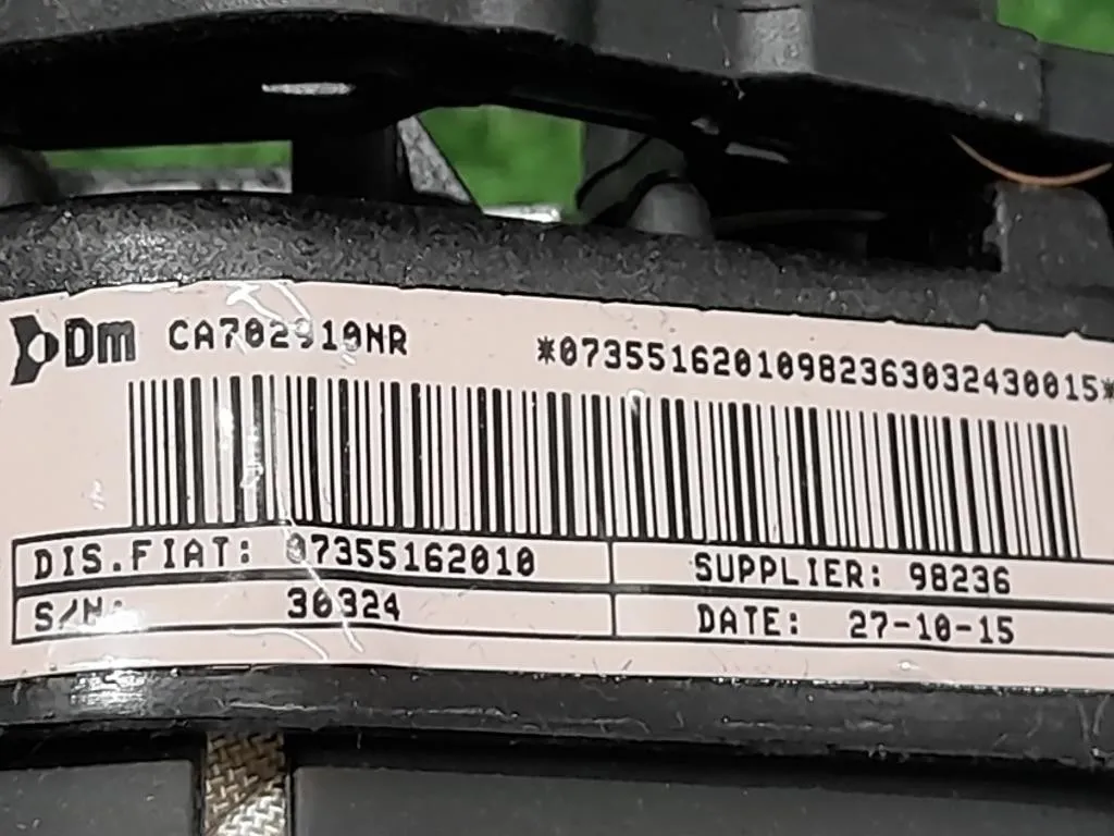 Air-bag Guidatore AIRBAG VOLANTE 7355162010 Fiat Grande Punto 2006