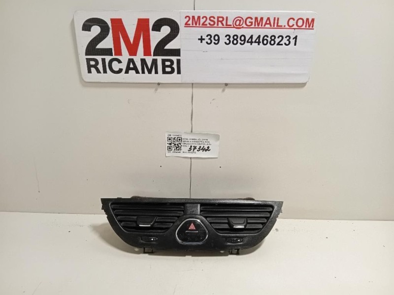 Griglia Condotto ARIA Cruscotto Centrale 13384933 Opel Corsa E 2014