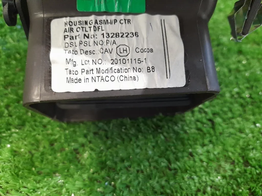 Griglia Condotto ARIA Cruscotto Centrale 13282238 132822386 Opel Insignia A 2009