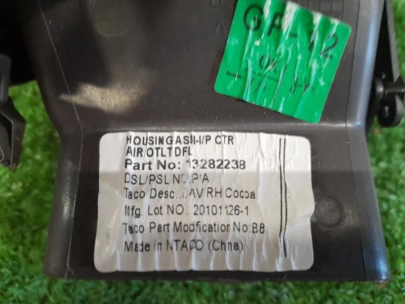 Griglia Condotto ARIA Cruscotto Centrale 13282238 132822386 Opel Insignia A 2009