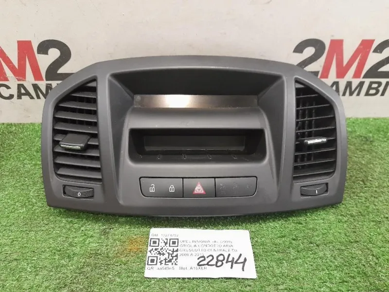 Griglia Condotto ARIA Cruscotto Centrale 13274792 13233977F Opel Insignia A 2009