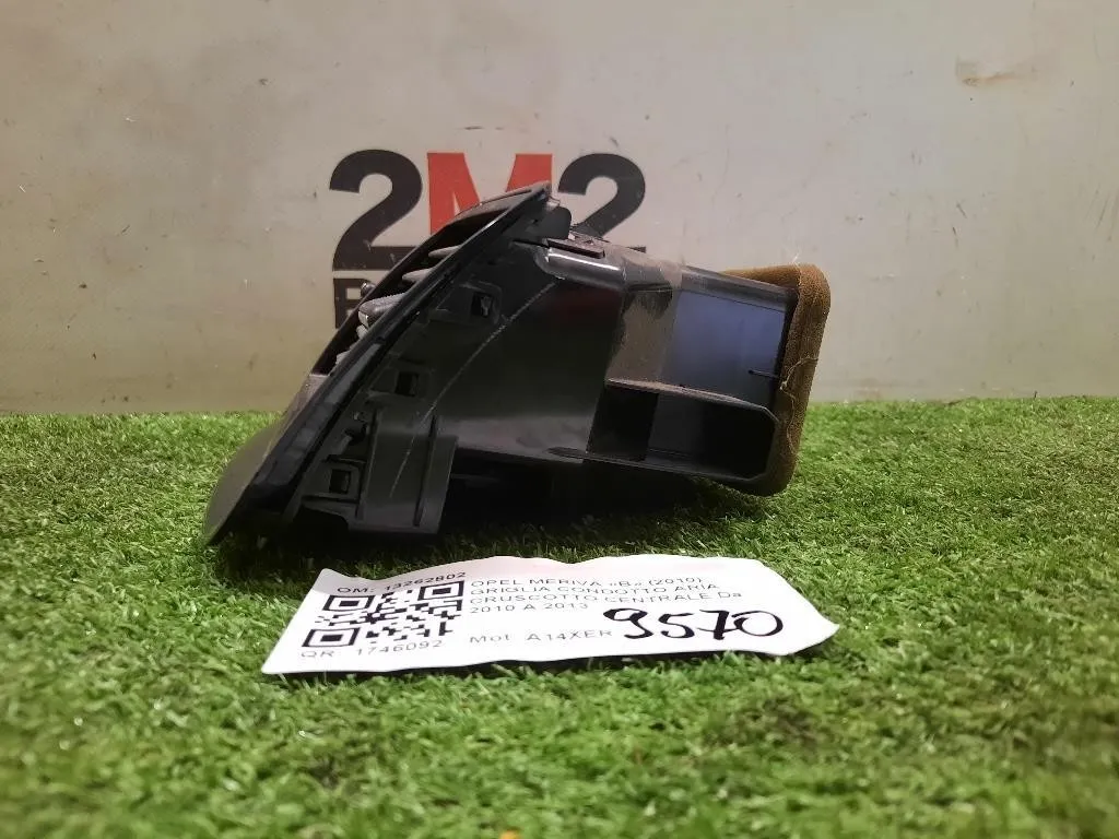 Griglia Condotto ARIA Cruscotto Centrale 13262802 Opel Meriva B 2010