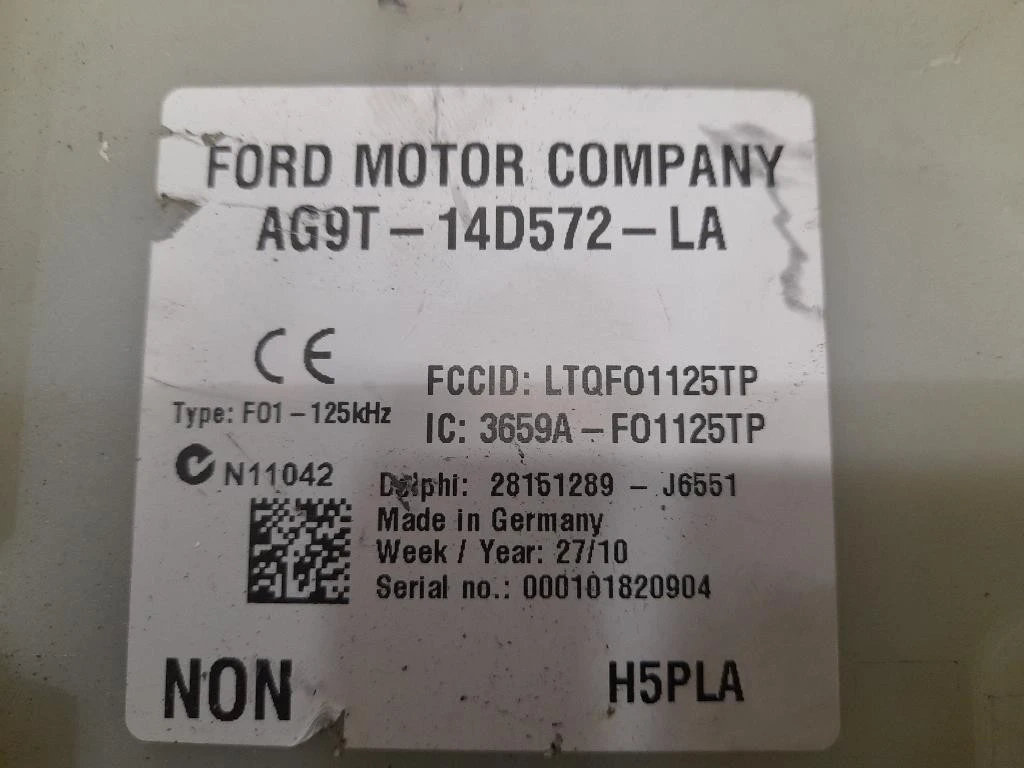 Centralina Scatola Fusibili AG9T14D572LA Land Rover Freelander II 2007