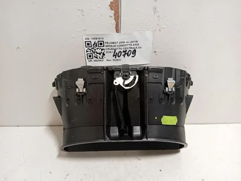 Griglia Condotto ARIA Cruscotto Centrale 1089181X Peugeot 2008 I 2016